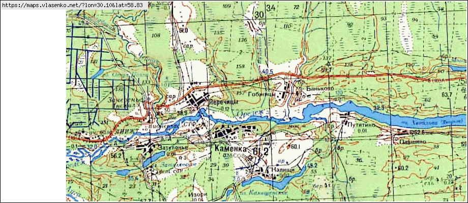 Карта ДУБРОВО, Новгородская область, Солецкий район