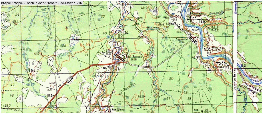 Карта старорусский район новгородская область