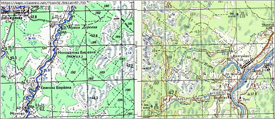 Карта старорусский район новгородская область