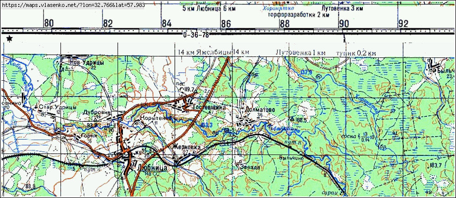 Карта курганской обл долматово