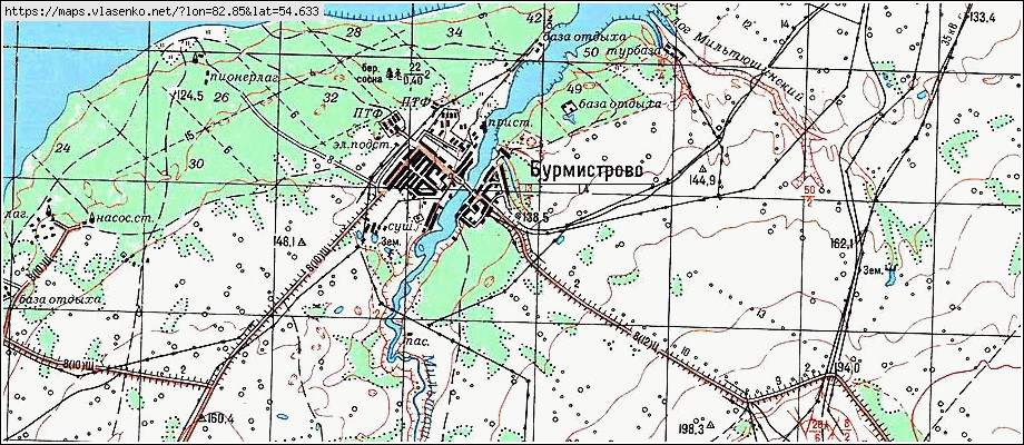 Карта искитимского района новосибирской области подробная карта