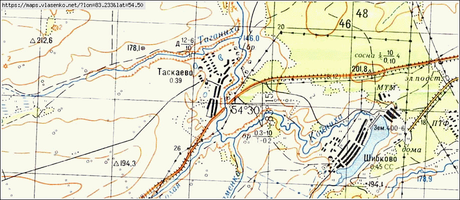 Тальменка искитимский район карта