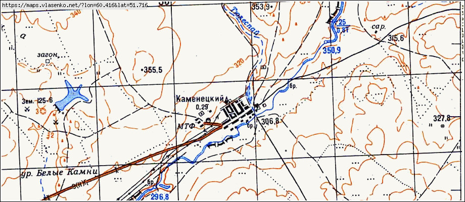 Карта ташлинского района оренбургской области с населенными пунктами