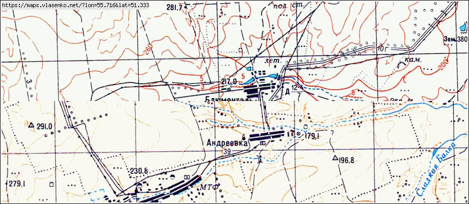 Беляевская трасса оренбург карта