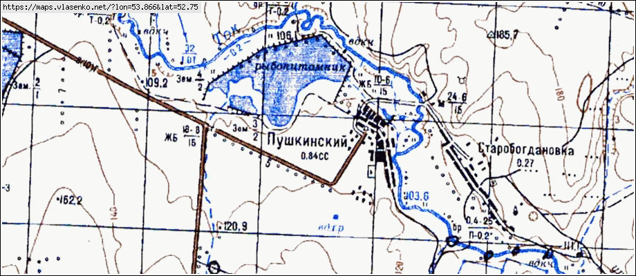 Космос оренбург пушкинская карта