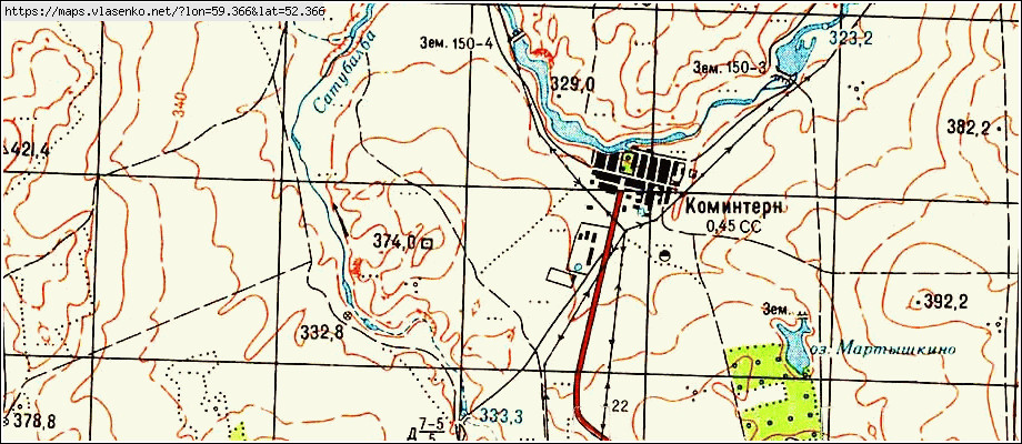 Карта кваркенский район оренбургской области