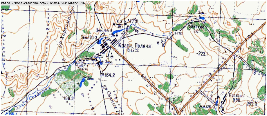 Карта новосергиевского района оренбургской области