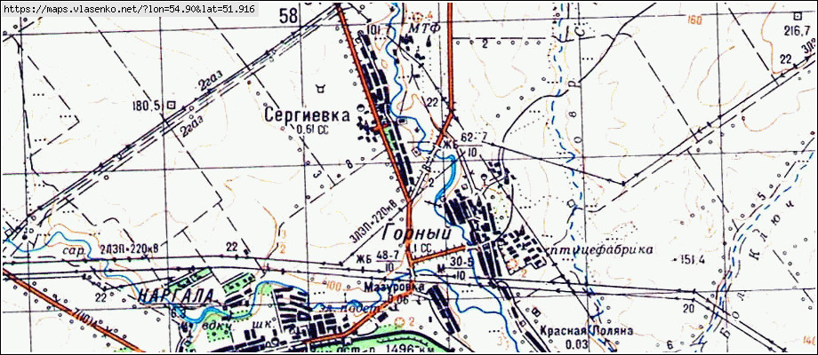 Карта оренбургского района с 9 января