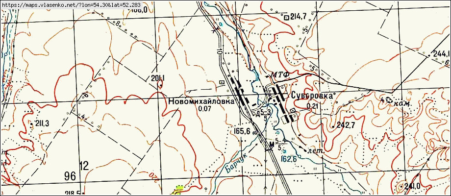 Новомихайловка чишминский район карта