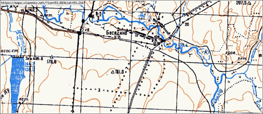 Курская область беседино карта