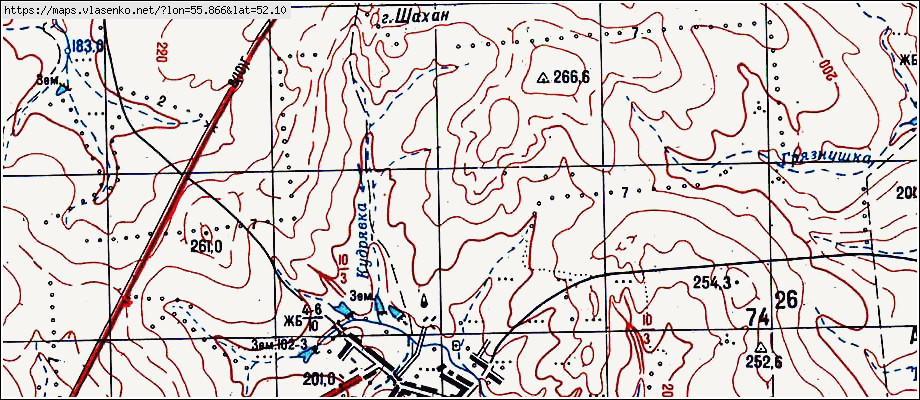 Карта сакмарского района оренбургской