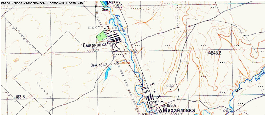 Карта оренбургской области соль илецкого района оренбургской области