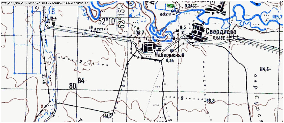 Оренбургская область тоцкое карта
