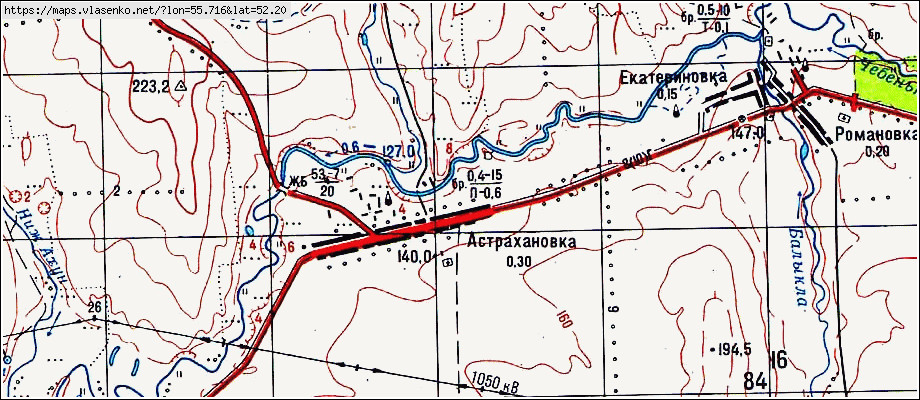 Карта тюльганского района