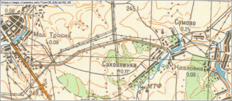 Карта дмитровского района орловской области подробная с деревнями и дорогами