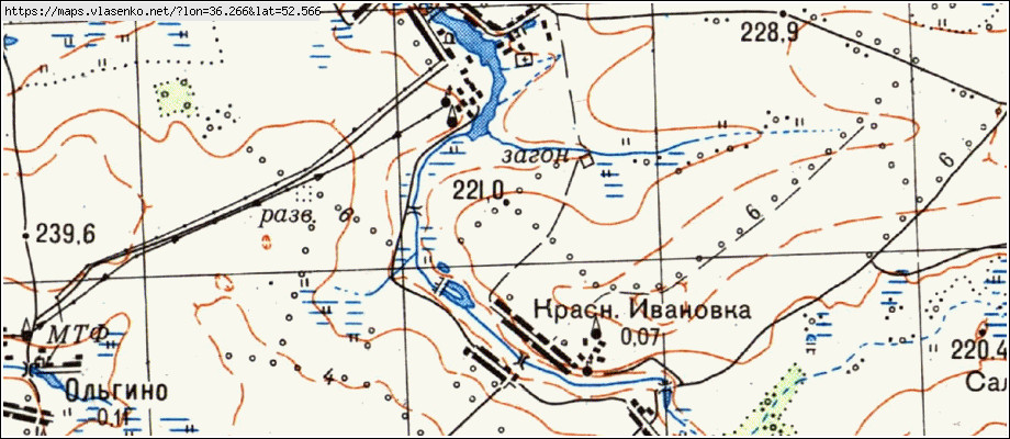 Карта красноорлово армизонский район