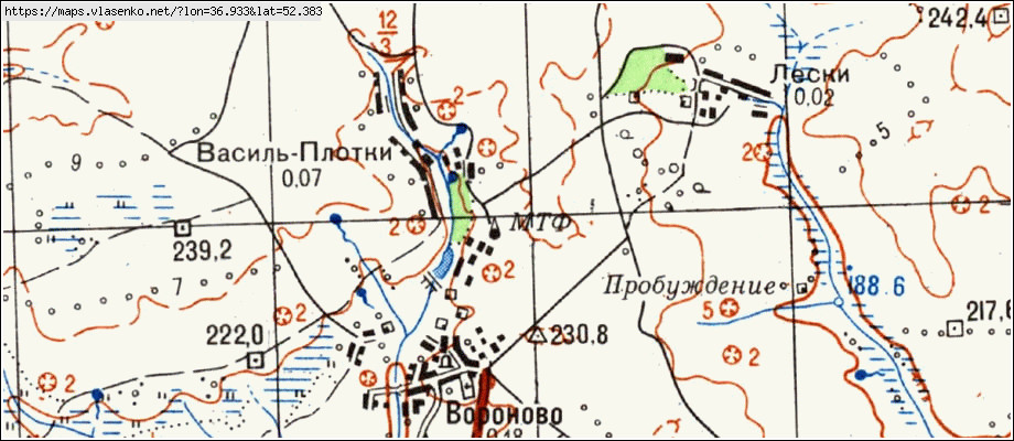 Карта орловской области колпнянский район