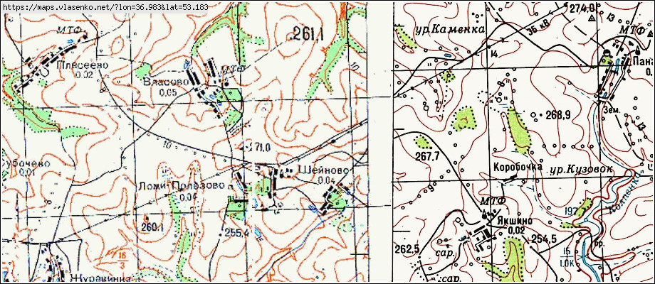 Карта мценского района орловской области подробная с деревнями и дорогами