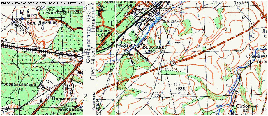 Карта мценского района орловской области подробная с деревнями и дорогами