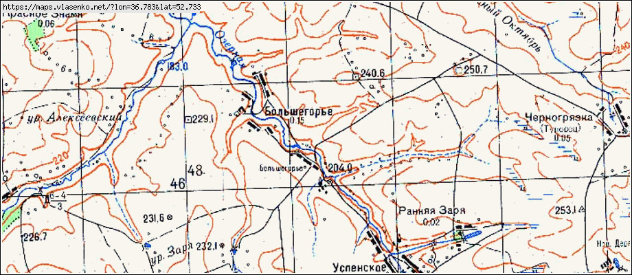 Карта покровский район