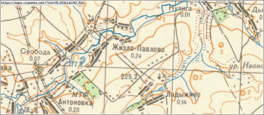 Нововолково орловская область карта