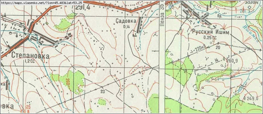 Каменка садовка новохоперский район карта