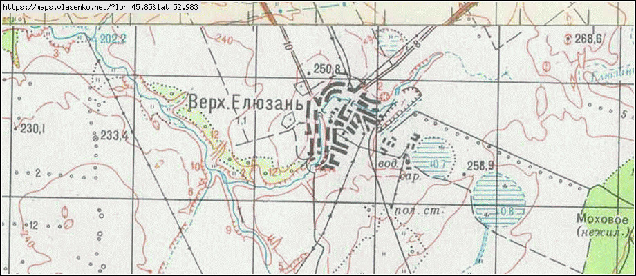 Подробная карта городищенского района пензенской области