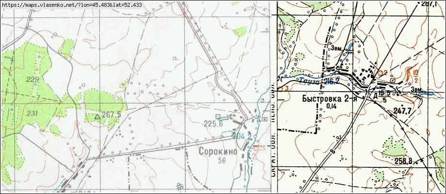 Карта сорокино заринск