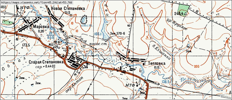 Лунинский район пензенская область карта со спутника