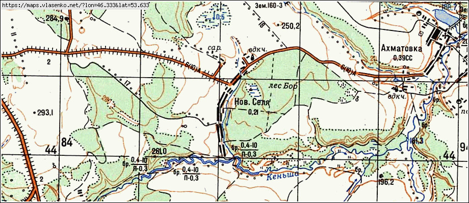 Пензенская область город никольск карта