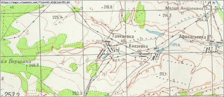 Нижнеломовский район карта