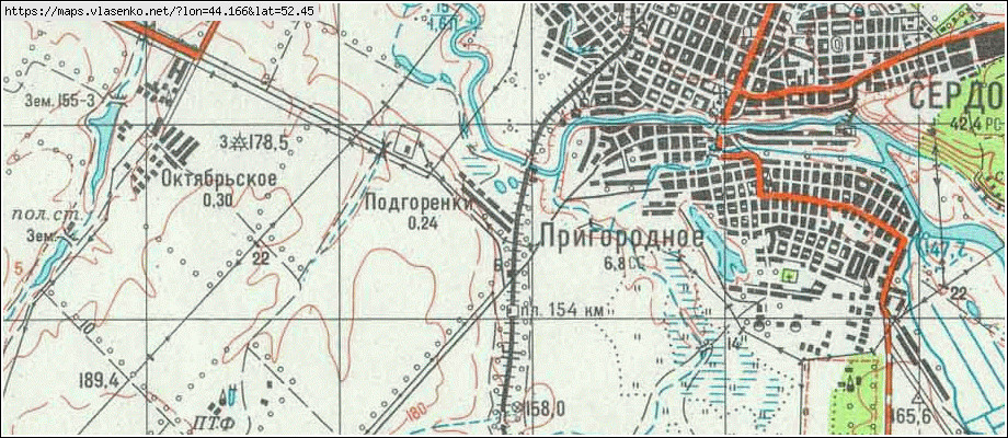 Карта сердобского района пензенской области подробная