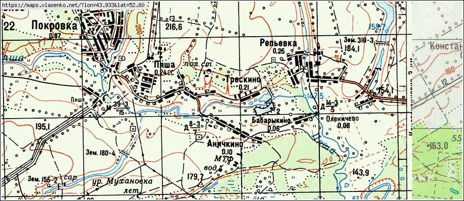 Сердобск карта с улицами