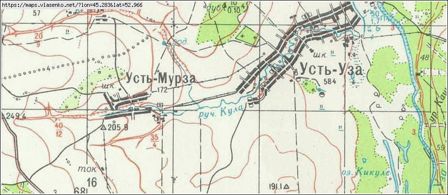 Шемышейский Район Карта