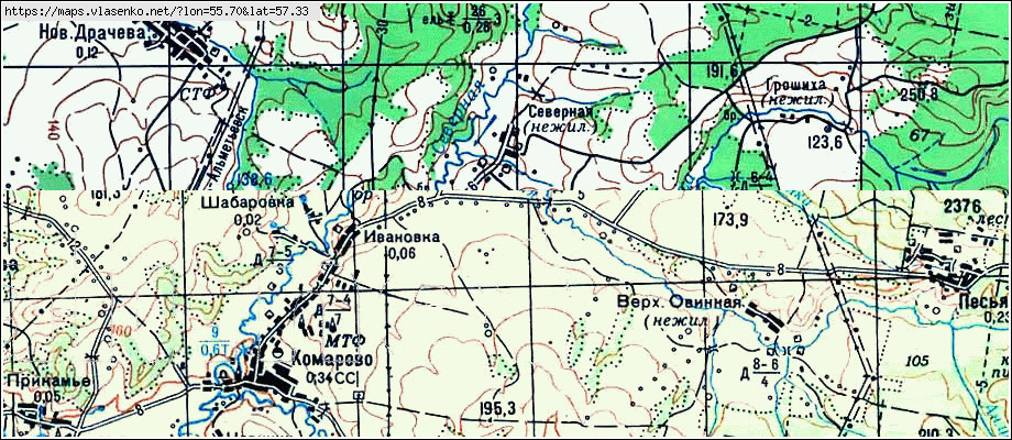 Карта бардымского района