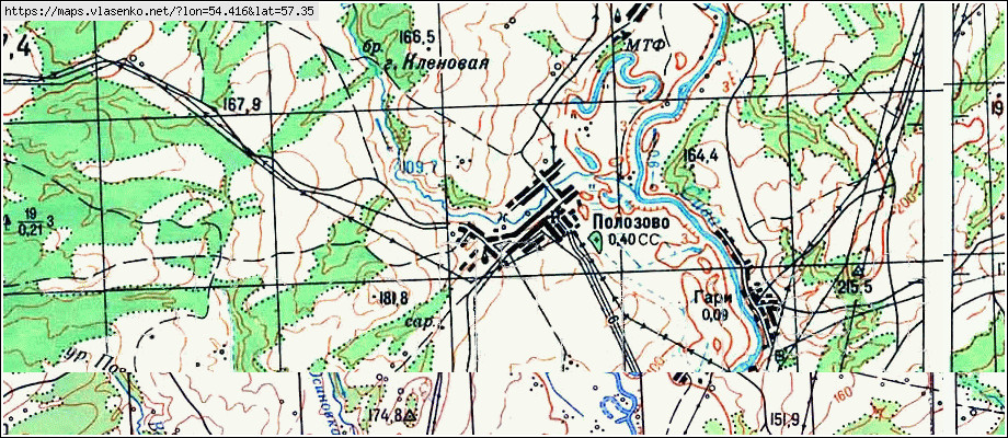 Карта большесосновского района пермский край с деревнями