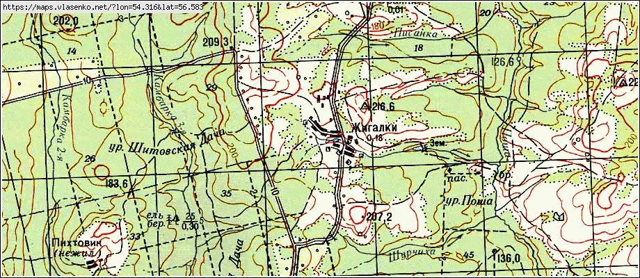 Карта чайковского пермский край