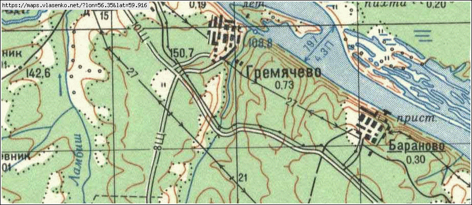 Карта чердынского района пермского края со старыми селениями