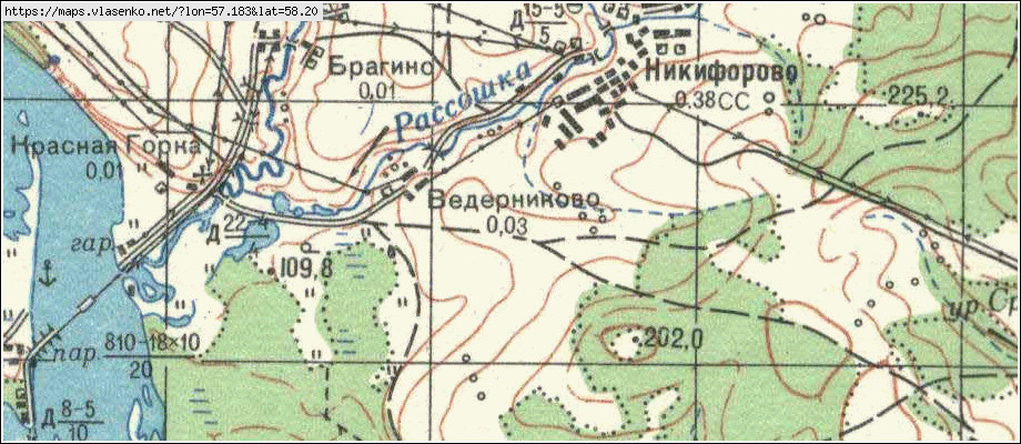 Карта чусовские городки