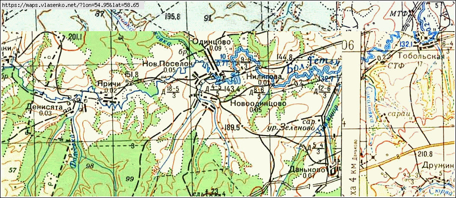 Карта карагайского района пермского края