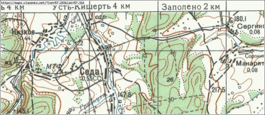 Карта кишертский район пермского края