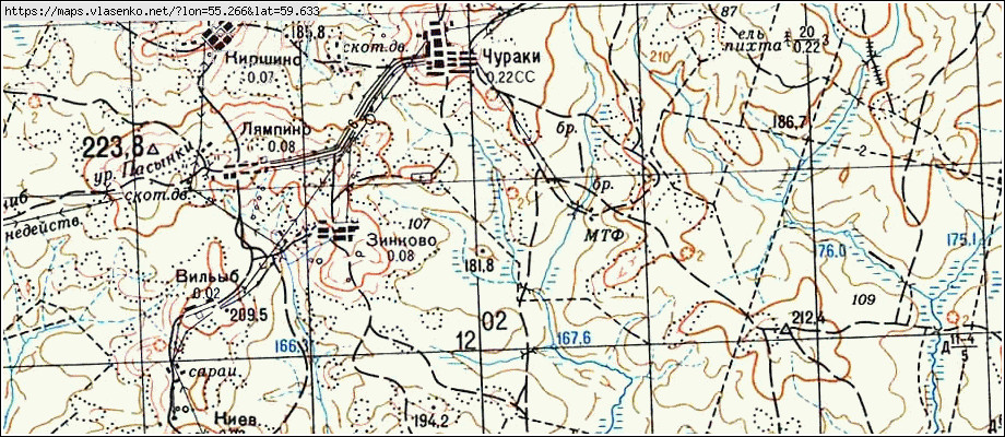 Карта ординского района пермского края со спутника