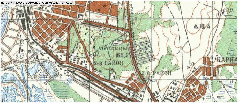 Станция григорьевская пермский край карта