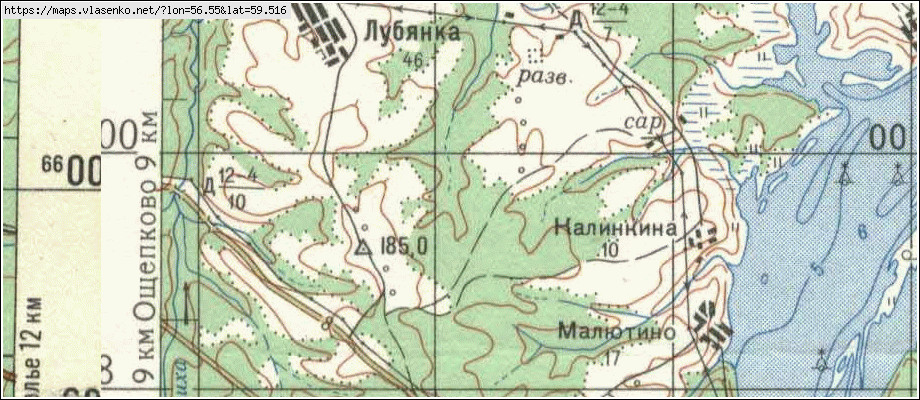 Спутниковая карта усолья пермский край