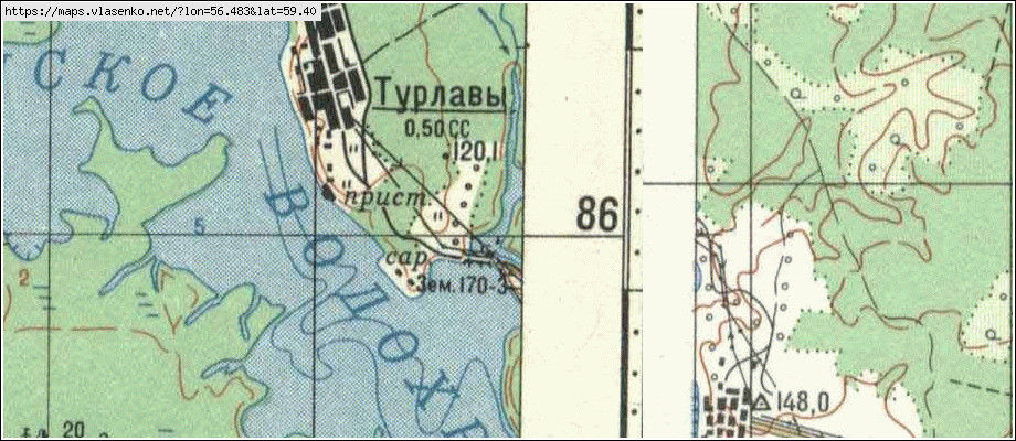 Турлавы пермский край карта