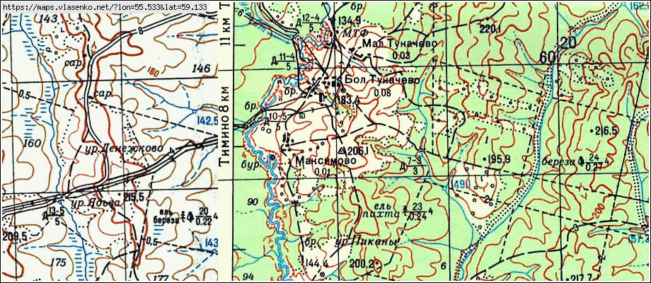 Карта промысла пермский край