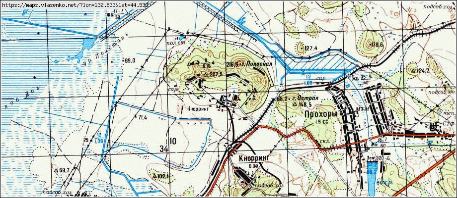 Спасское приморский край карта