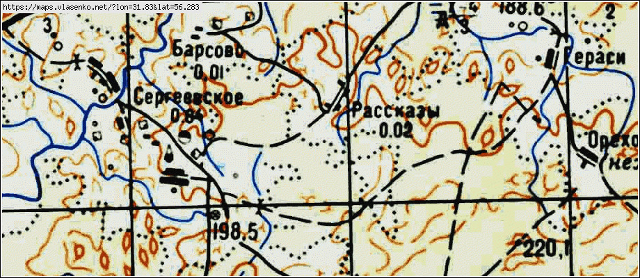 Спутниковая карта куньинского района