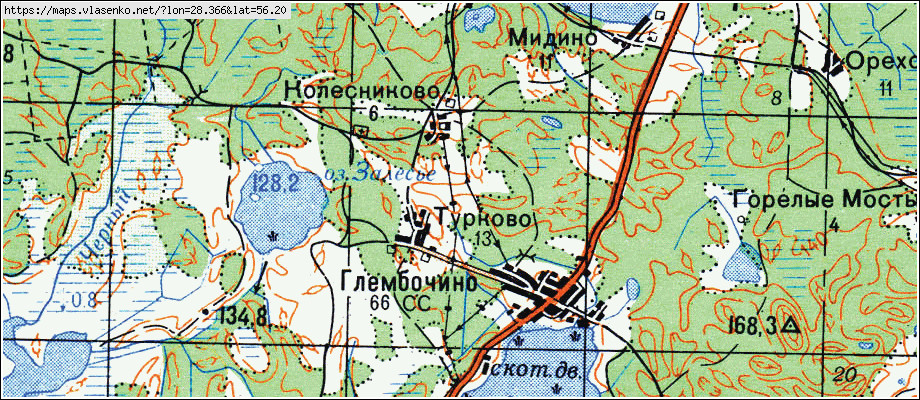 Карта псковской области себежского района псковской области