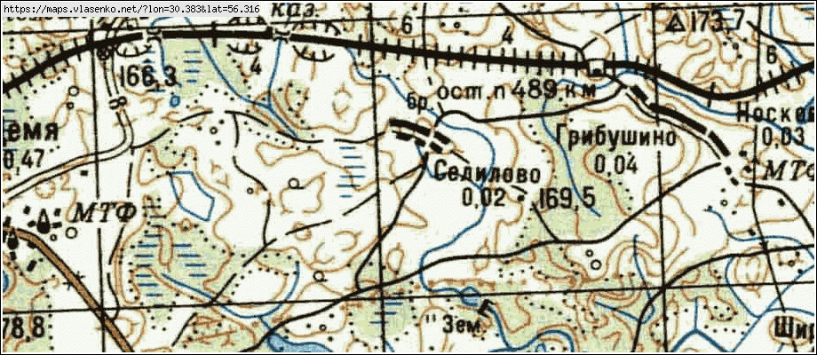 Великолукская область карта